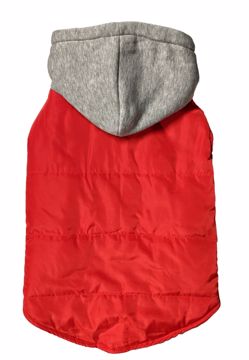 Picture of MED. COSMO VEST W/ HOOD - RED