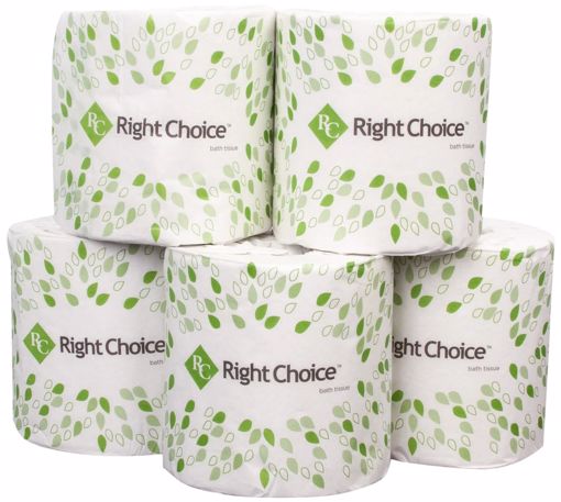 Picture of 96 TOILET TISSUE ROLLS - 500 SHEET