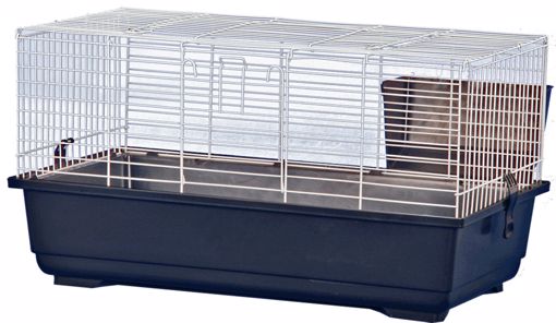 Picture of 2 CT. 39X22X18 IN. RABBIT CAGE - BLUE