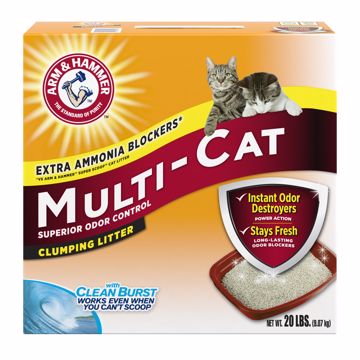 Picture of 20 LB. AH EXTRA STRENGTH CLUMPING LITTER - MULTICAT
