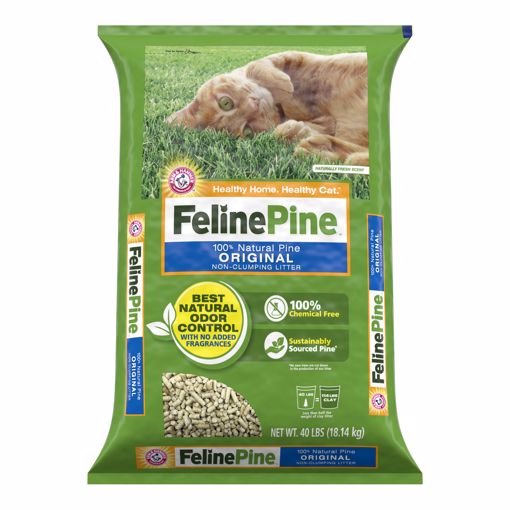 Picture of 40 LB. FELINE PINE ORIGINAL NON CLUMPING LITTER