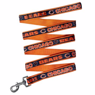 Picture of MED. CHICAGO BEARS SATIN LEASH