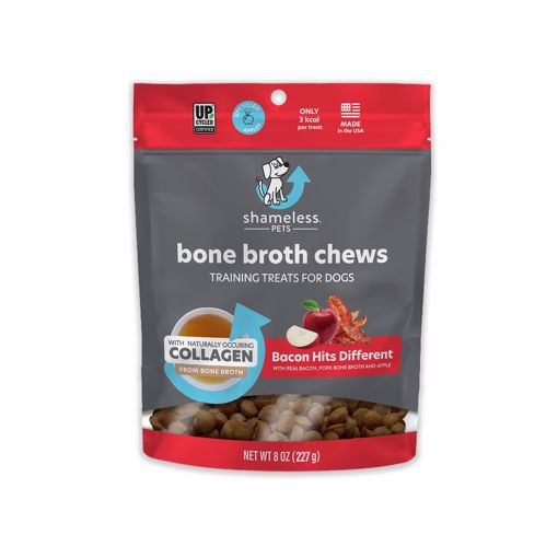 General Pet | 8 OZ. BONE BROTH CHEWS - BACON HITS DIFFERENT