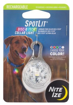 Picture of SPOTLIT JEWEL - RECHARGEABLE COLLAR LIGHT - DISCO TECH