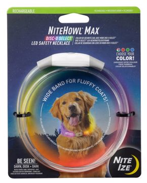 Picture of NITEHOWL MAX RECHARGEABLE LED SAFETY NECKLACE - DISCO SELECT