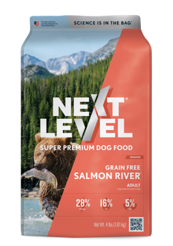 Picture of 4 LB. SALMON RIVER GRAIN FREE ADULT DRY FOOD