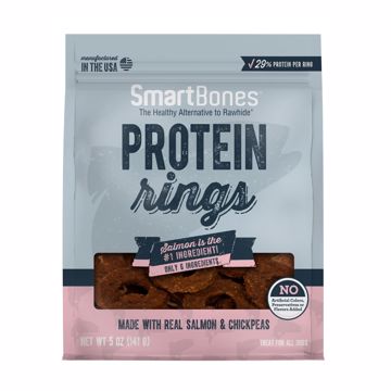 Picture of 5 OZ. SMARTBONES PROTEIN RINGS - SALMON & CHICKPEA