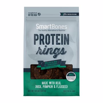 Picture of 10.5 OZ. SMARTBONES PROTEIN RINGS - DUCK/FLAX SEED/PUMPKIN