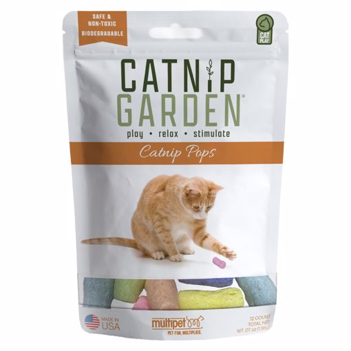 Picture of 12/0.7 OZ. CATNIP GARDEN - CATNIP POPS BAG