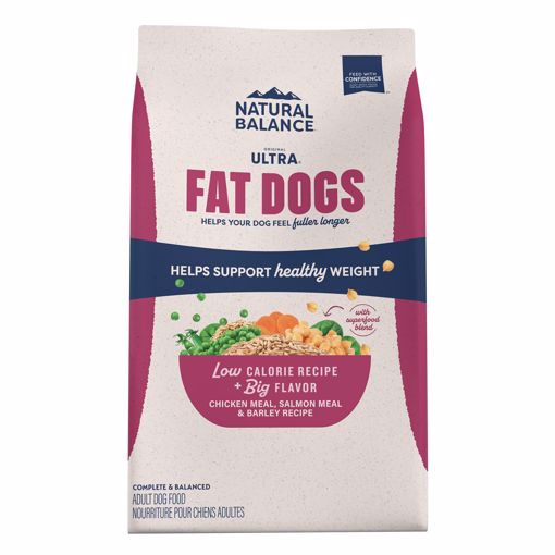 Picture of 4 LB. ULTRA FAT DOGS CHKN/SLMN FORMULA  DRY DOG FOOD