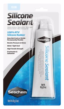 Picture of 3 OZ. SILICONE SEALANT/ADHESIVE - CLEAR (85G)