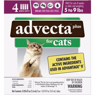 Picture of ADVECTA PLUS F&T TOPICAL SMALL CAT