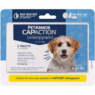 Picture of 6 CT. CAPACTION F&T TABLETS SMALL DOG