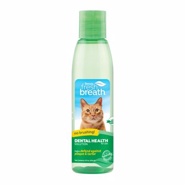 Picture of 8 OZ. FRESH BREATH DENTAL HEALTH SOLUTION FOR CATS