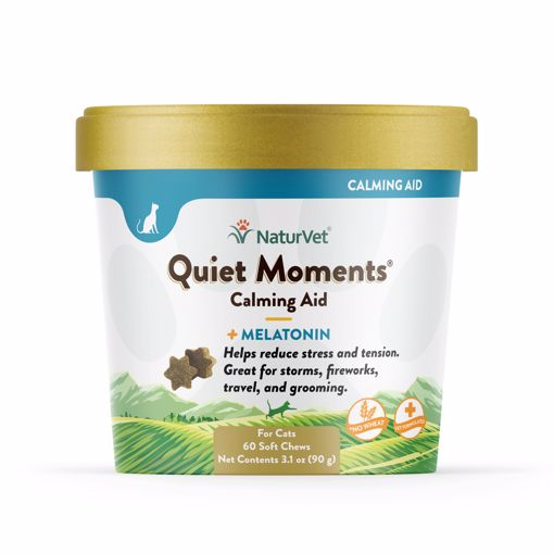 Picture of 60 CT. QUIET MOMENTS PLUS MELATONIN - SOFT CHEW CUP - CAT