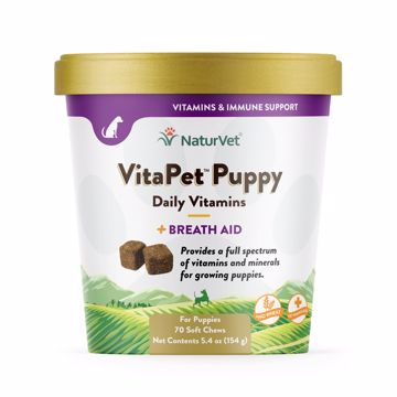 Picture of 70 CT. VITA PET PUPPY PLUS BREATH AID - SOFT CHEW CUP