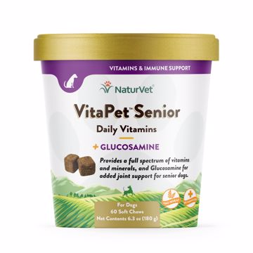 Picture of 60 CT. VITA PET SENIOR PLUS GLUCOSAMINE - SOFT CHEW CUP