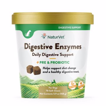 Picture of 70 CT. DIGESTIVE ENZYMES PLUS PROBIOTICS - SOFT CHEW CUP