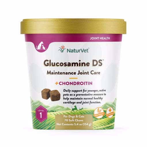 Picture of 70 CT. GLUCOSAMINE DS LEVEL 1 - SM/MED DOG - SOFT CHEW - CUP