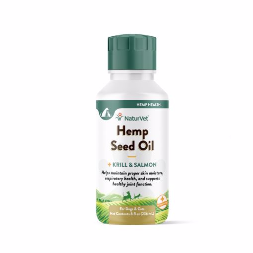 Picture of 8 OZ. HEMP SEED OIL, KRILL & SALMON