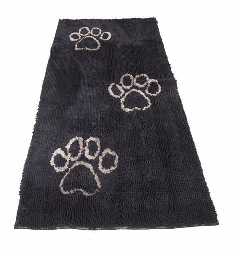 Picture of DIRTY DOG DOORMAT RUNNER - BLACK HUE