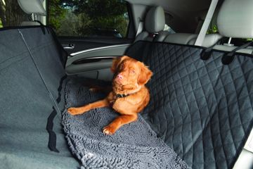 Picture of 54X58 IN. DIRTY DOG CAR BENCH SEAT COVER/HAMMOCK - GREY