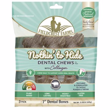 Picture of 7 IN. NOTHING TO HIDE - DENTAL BONE - 3 PK.