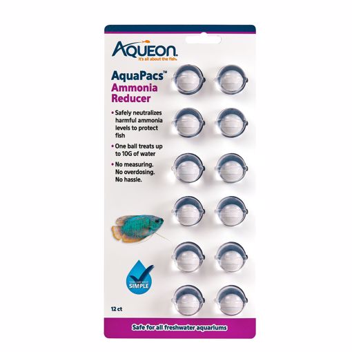 Picture of 12 PK. AQUAPACS AMMONIA REDUCER - 10 GALLON