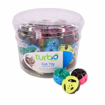 Picture of 36/1.75 IN. PLASTIC BALLS - BULK CAT TOY BIN