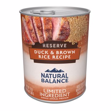 Picture of 12/13 OZ. LID RESERVE DUCK/BROWN RICE RECIPE CAN DOG FOOD