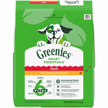 Picture of 30 LB. GREENIES ADULT DRY DOG FOOD - CHICKEN