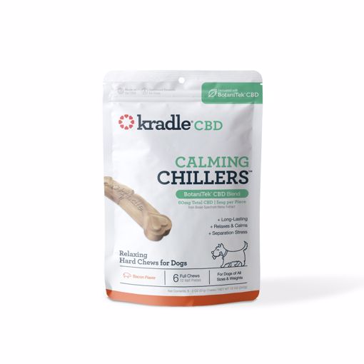 Picture of 6 CT. CHILLERS HARD CHEWS FOR S,M,L DOG - BACON