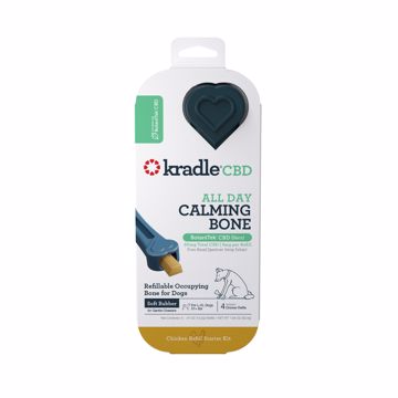 Picture of 6 IN. ALL-DAY CALMING RUBBER BONE WITH CBD INSERTS