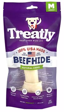 Picture of MED. TREATLY USA BEEFHIDE BONE - NATURAL