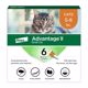 Picture of ADVANTAGE II SMALL CAT 6 PK. SPOT ON - 5 TO 9 LB.