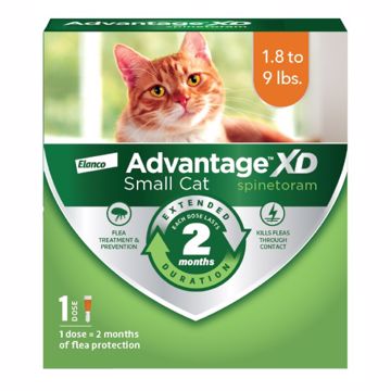 Picture of ADVANTAGE XD SMALL CAT 1 PK. SPOT ON - 1.8 TO 9 LB.