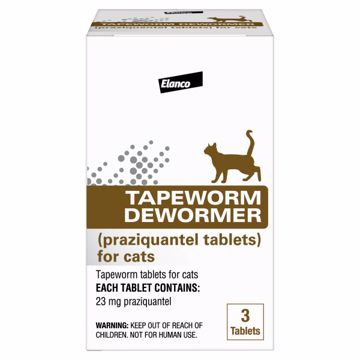 Picture of 3 CT. TAPEWORM DEWORMER FOR CATS - OVER 6 WEEKS