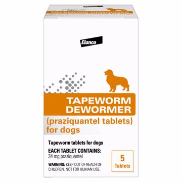 Picture of 5 CT. TAPEWORM DEWORMER FOR DOGS - OVER 4 WEEKS