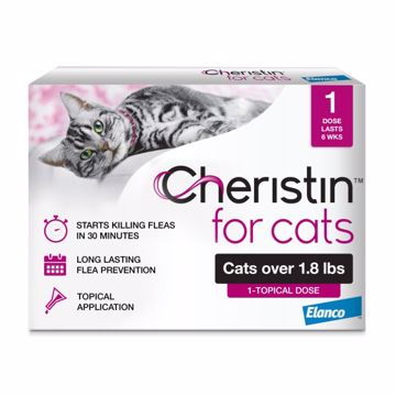 Picture of CHERISTIN FLEA TOPICAL TRTM CAT/KITTEN 1 PK. - OVER 1.8 LB.