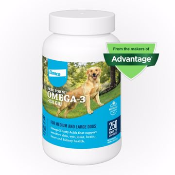Picture of 250 CT. FREE FORM OMEGA-3 SUPPLEMENT CAPSULES - MED/LG DOG