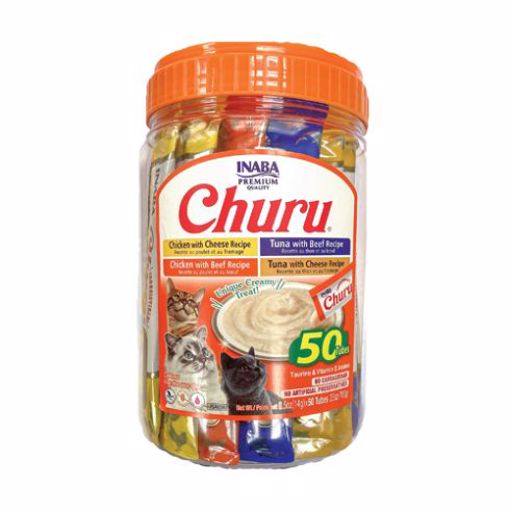 Picture of 50/.5 OZ. CHURU BEEF & CHEESE - VARIETY TUB