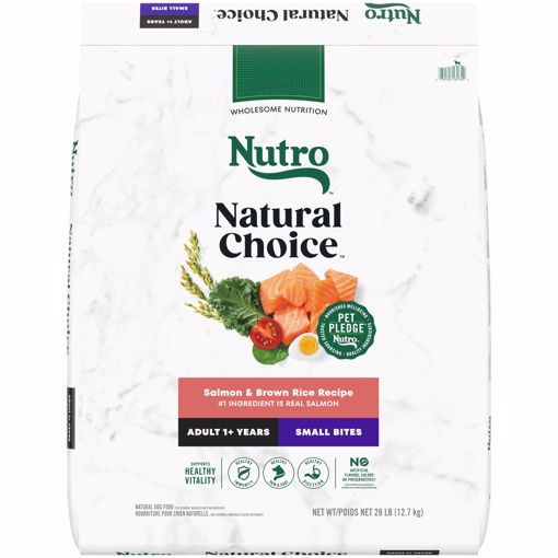 Picture of 28 LB. NATURAL CHOICE ADULT DOG SM BITES SALMON/BROWN RICE