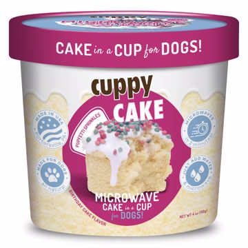 Picture of 4 OZ. CUPPY CAKE - BIRTHDAY CAKE FLAVOR