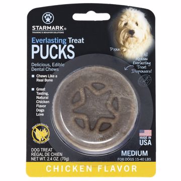 Picture of MED. EVERLASTING TREAT PUCKS - CHICKEN