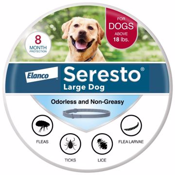 Picture of SERESTO LARGE DOG 8 MO. FLEA & TICK COLLAR - OVER 18 LB.