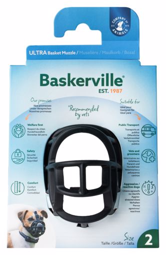 Picture of SIZE 2 BASKERVILLE ULTRA BASKET MUZZLE