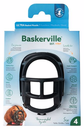 Picture of SIZE 4 BASKERVILLE ULTRA BASKET MUZZLE