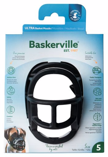 Picture of SIZE 5 BASKERVILLE ULTRA BASKET MUZZLE