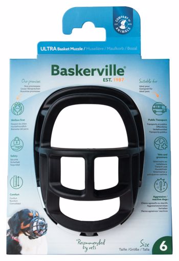 Picture of SIZE 6 BASKERVILLE ULTRA BASKET MUZZLE