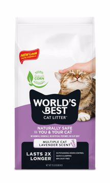 Picture of 15 LB. MULTIPLE CAT CLUMPING LITTER - LAVENDER SCENTED